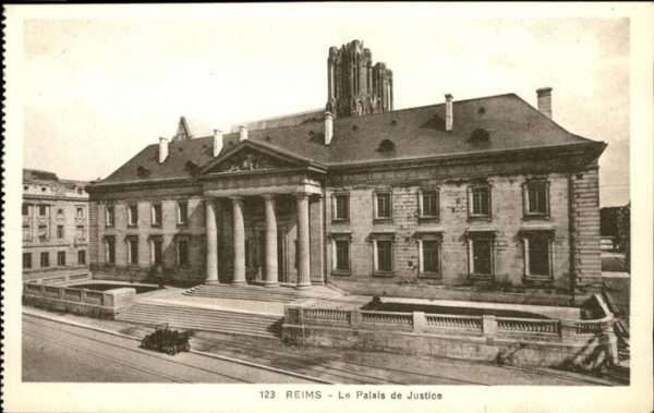 Reims Champagne Ardenne Palais de Justice