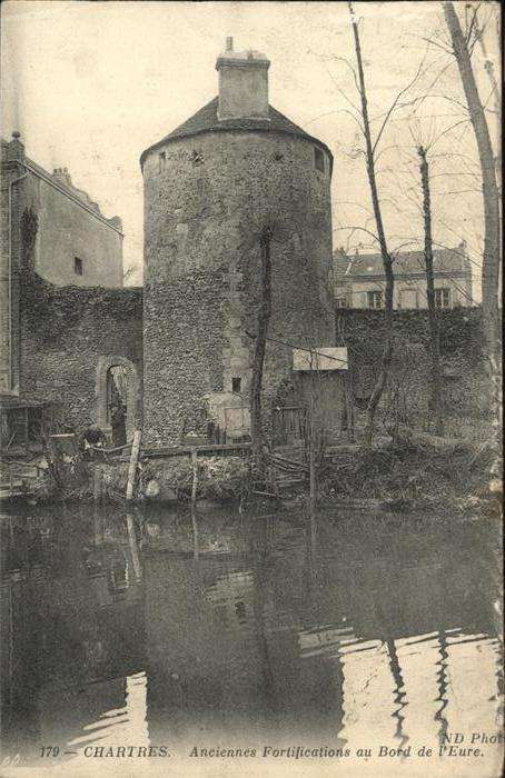 Chartres 28 Anciennes Fortifications au Bord de Eur
