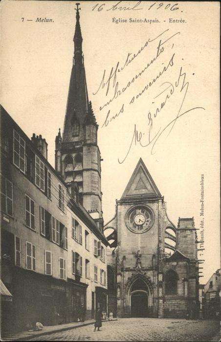 Melun Eglise Saint Aspais