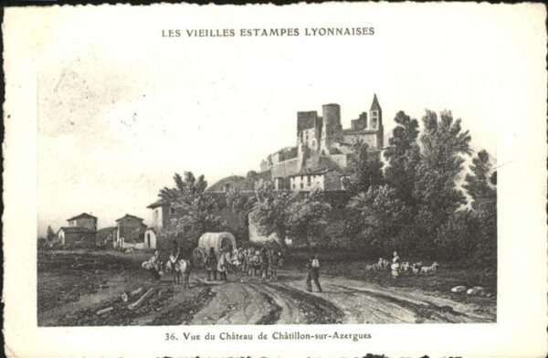 Chatillon Rhone Chateau Chatillon-d’Azergues