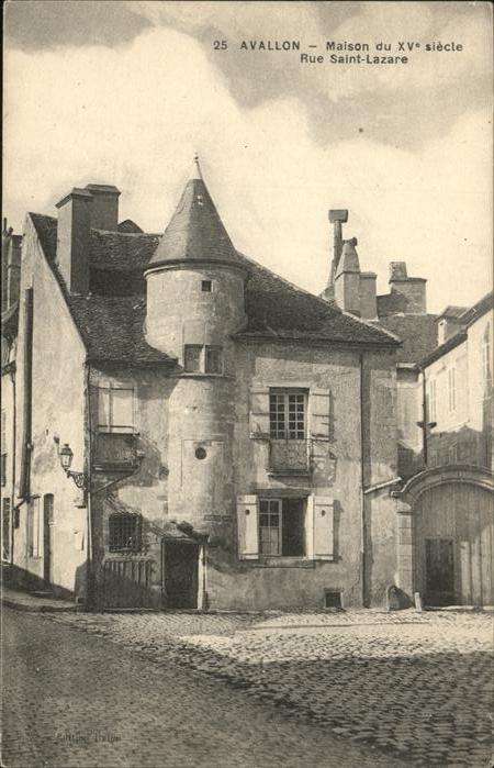 Avallon Rue Saint Lazare