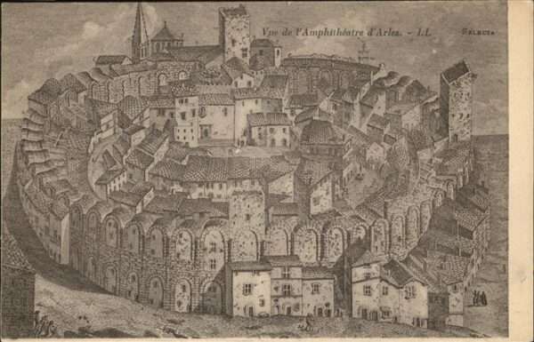 Arles Bouches-du-Rhone Amphitheater