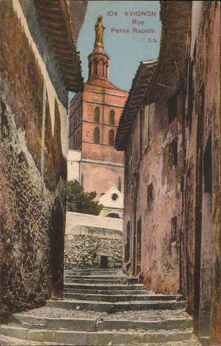 Avignon Vaucluse Rue Pente Rapide