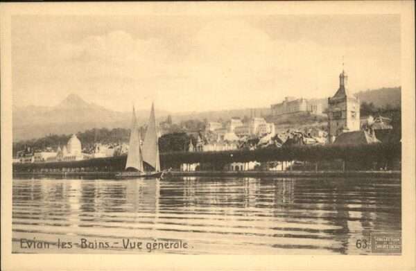 Evian-les-Bains Haute Savoie Schiff
