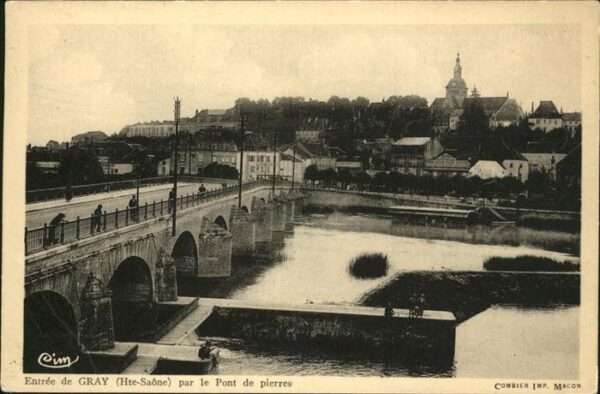 Gray Haute Saone Pont de pierres