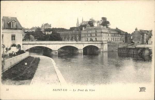 Saint-Lo Manche Pont Vire