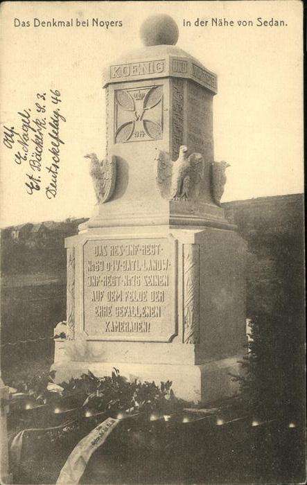 Noyers-Pont-Maugis Denkmal