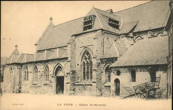 La Fere Aisne Eglise St Montain