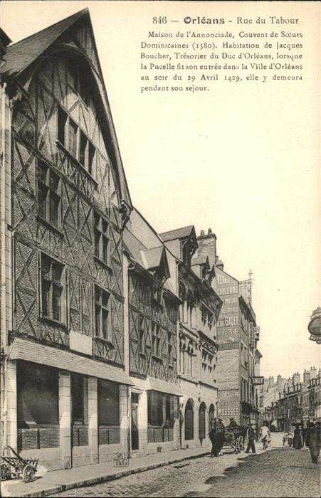 Orleans Loiret Rue Tabour