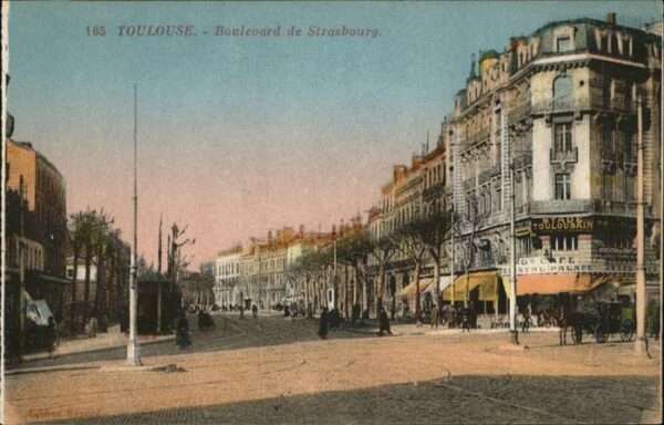 Toulouse Haute-Garonne Boulevard Strasbourg Kutsche