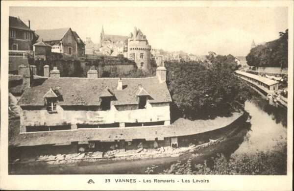 Vannes 56 Les Remparts Les Lavoirs