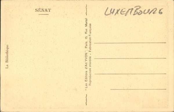 Paris Senat Bibliotheque – Bild 2