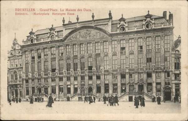 Bruxelles Bruessel Marktplatz Herzogen Haus