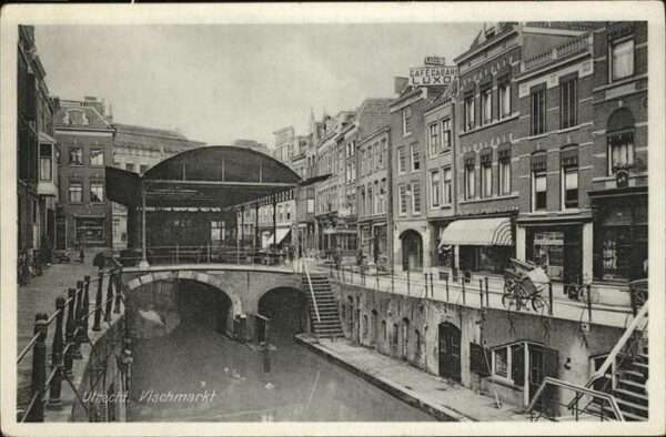 Utrecht Vischmarkt Brücke