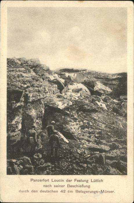 Luettich Liege Panzerfort Loucin