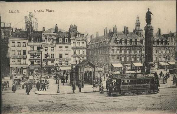 Lille Nord Grand Place Strassenbahn
