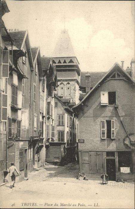 Troyes Place du Marche au Pain