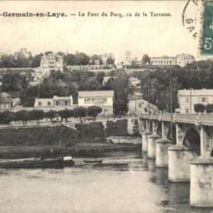 Saint-Germain-en-Laye Brücke Schiff