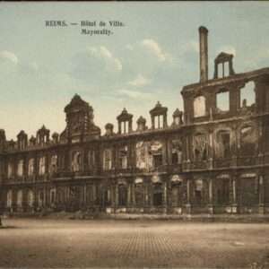Reims Champagne Ardenne Hotel de Ville Mayoralty