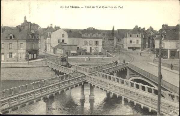 Le Mans Sarthe Pont  Strassenbahn
