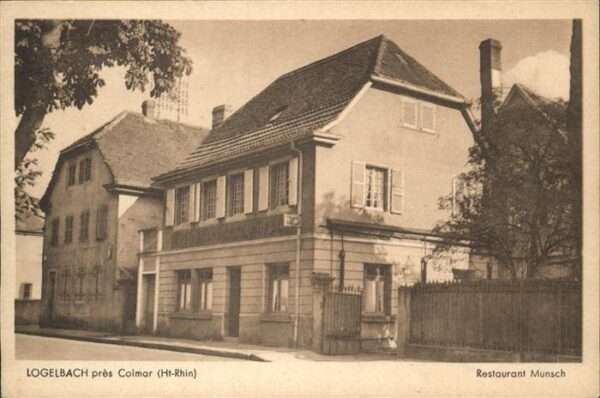 Colmar Haut Rhin Elsass Logelbach Restaurant Munsch