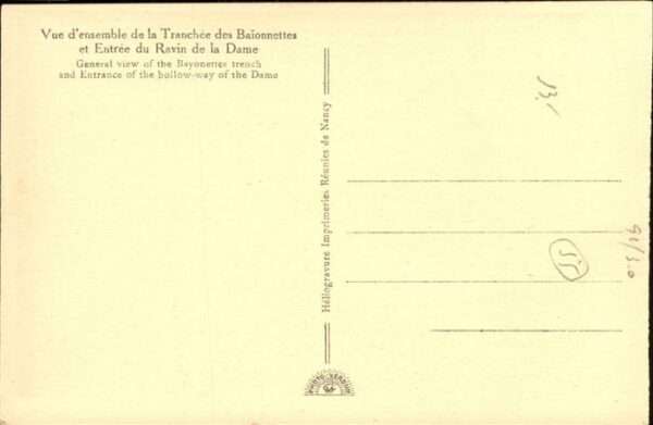 Verdun Meuse Ravin de la Dame – Bild 2