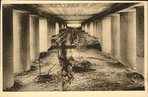 Verdun Meuse Monument de la Tranchee des Bajonnettes