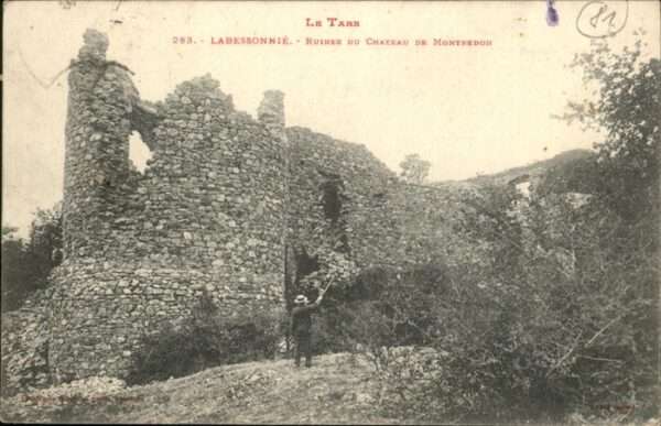 Montredon-Labessonnie Ruines Chateau