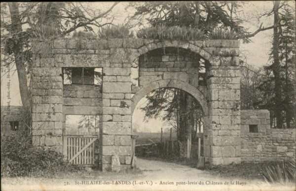 Saint-Hilaire-des-Landes Pont_levis Chateau