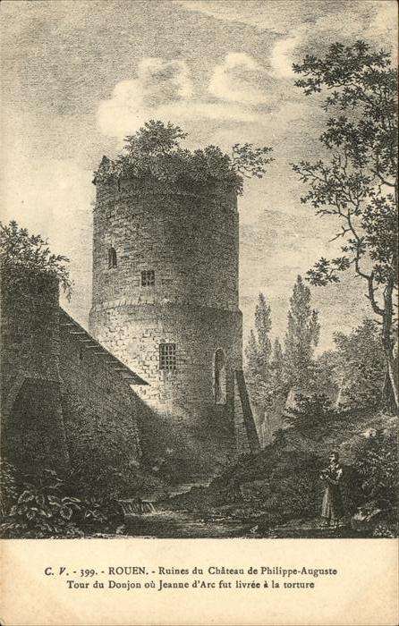 Rouen Ruines du Chateau