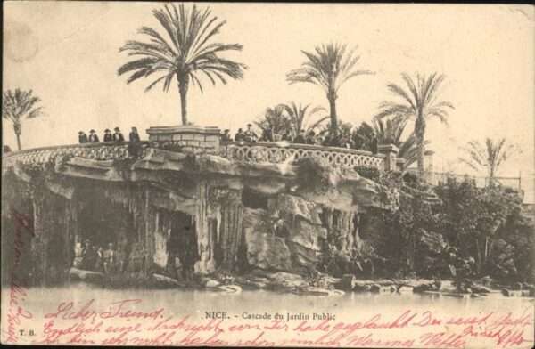 Nice Alpes Maritimes Cascade du Jardin Public