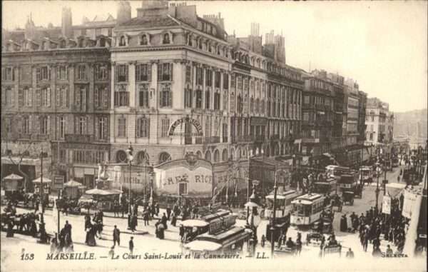Marseille Bouches-du-Rhone Cours Saint-Louis Straßenbahn