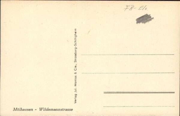 Muelhausen Elsass Wildemannstraße – Bild 2