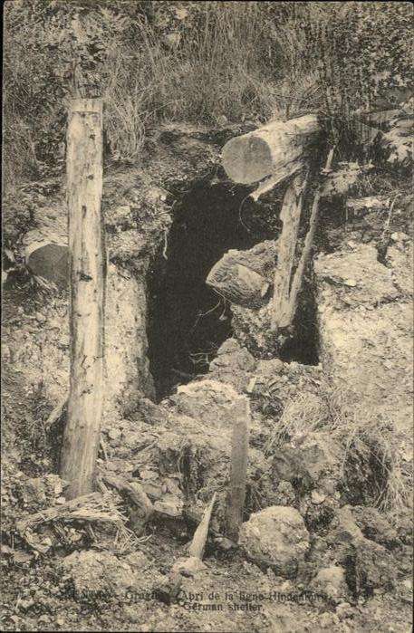 St Quentin Aisne Abri de la Ligne Hindenburg