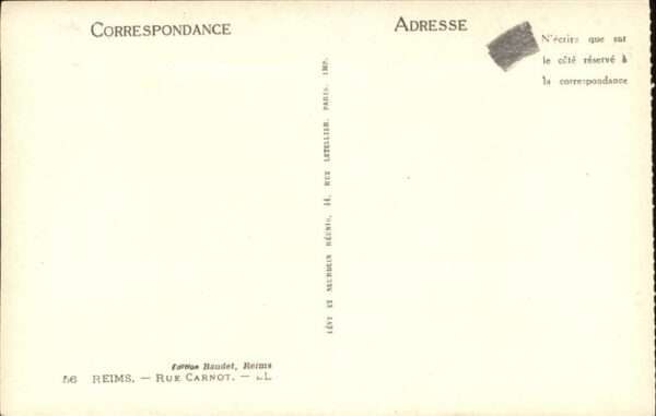Reims Champagne Ardenne Rue Carnot – Bild 2