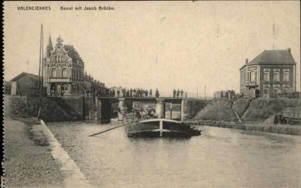 Valenciennes Kanal Jakob Brücke