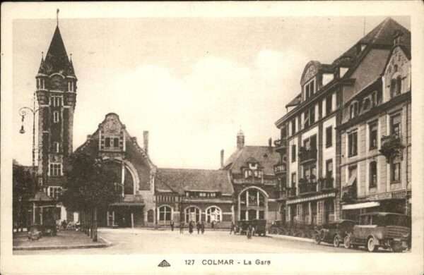 Colmar Haut Rhin Elsass La Gare