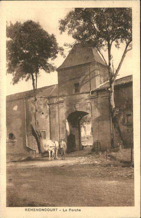 Remoncourt Meurthe-et-Moselle Le Porche