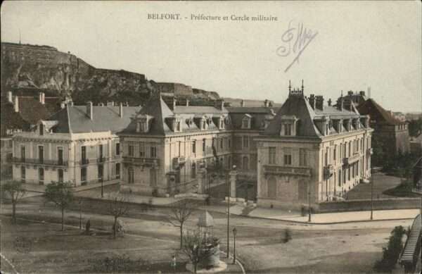 Belfort Alsace Prefecture Cercle militaire