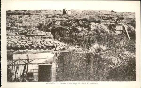 Verdun Meuse Sape au Mort-Homme