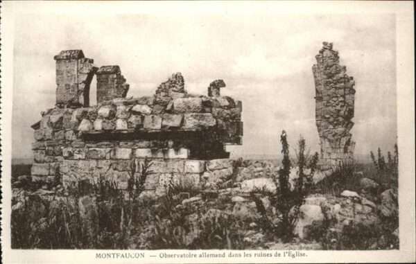 Montfaucon-d Argonne Observatoire allemand