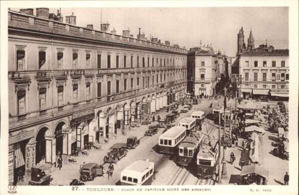 Toulouse Haute-Garonne Place Capitole Straßenbahn