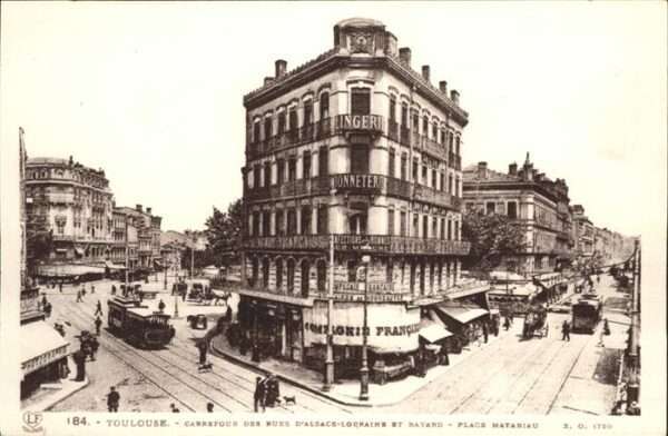 Toulouse Haute-Garonne Rue d_Alsace-Lorraine Place Matabiau St