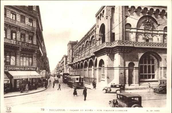 Toulouse Haute-Garonne Rue d_Alsace-Lorraine Starßenbahn