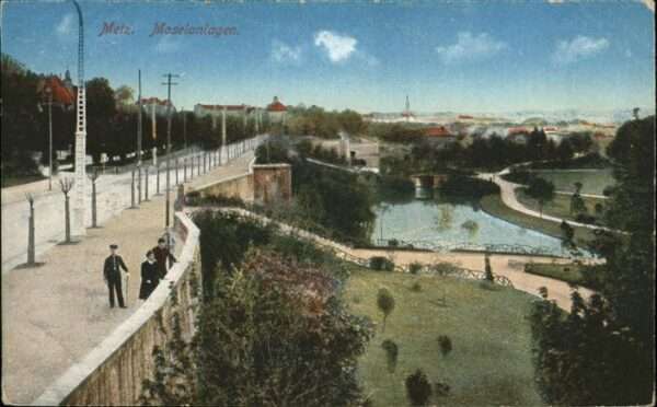 Metz  57 Moselle Moselanlagen