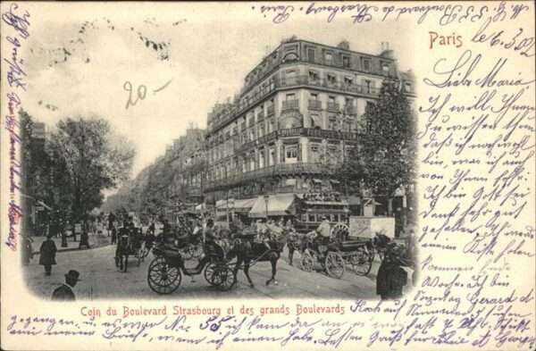 Paris Boulevard Strasbourg