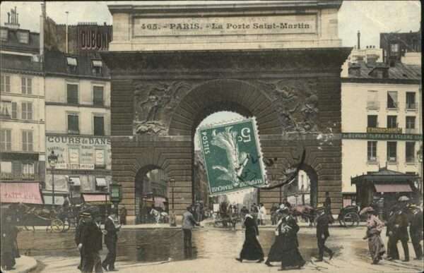 Paris Porte Saint Martin