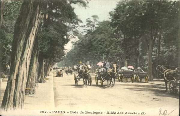 Paris Bois de Boulogne Allee des Acacias