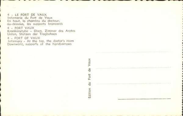 Fort de Vaux Krankenstube – Bild 2