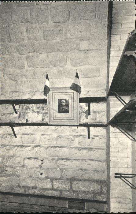 Fort de Vaux Zimmer Kommandant Raynal